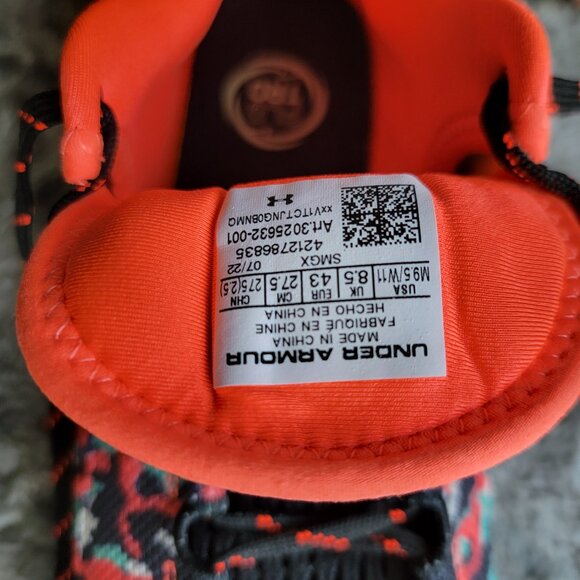 Under Armour Steph Curry W11 M9.5 1 Low FloTro Camp 3025632-001 - Picture 13 of 16